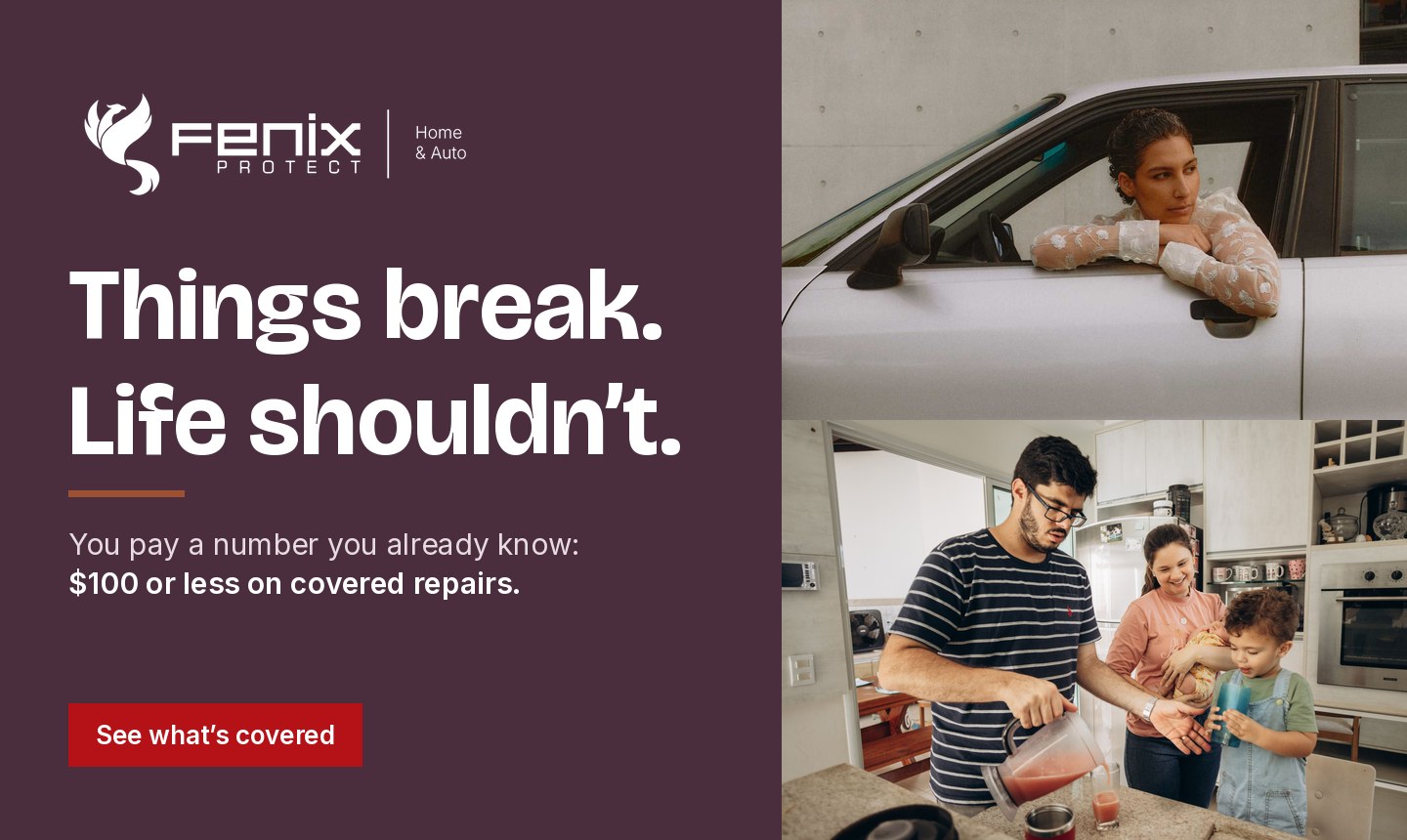 Fenix Protect after the refresh: Things break. Life shouldn’t.