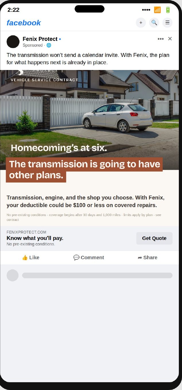 Auto static A in the feed