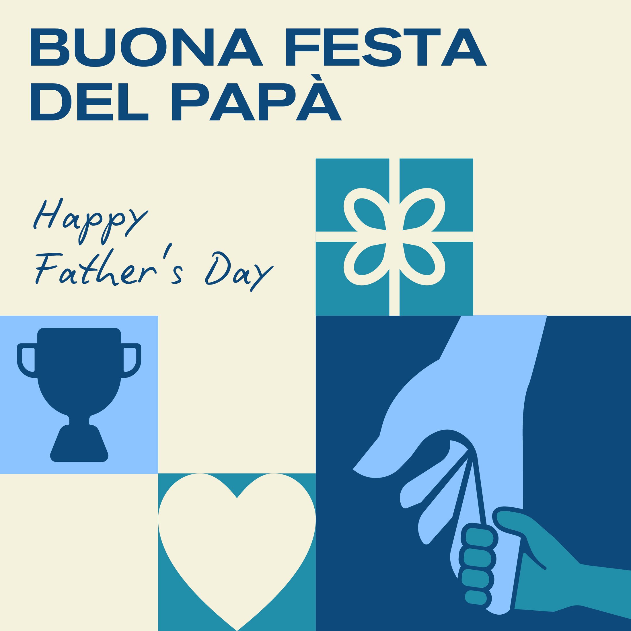 Father’s Day card in Italian