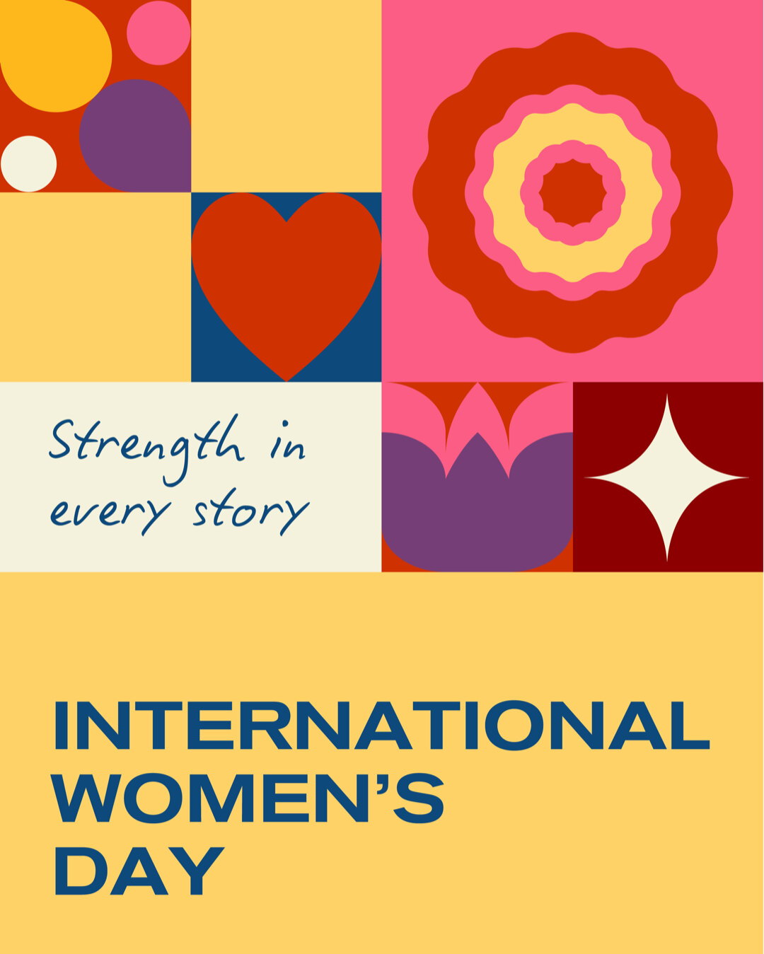 Northwestern Mutual Belonging Moments — International Women's Day, 4:5 social post