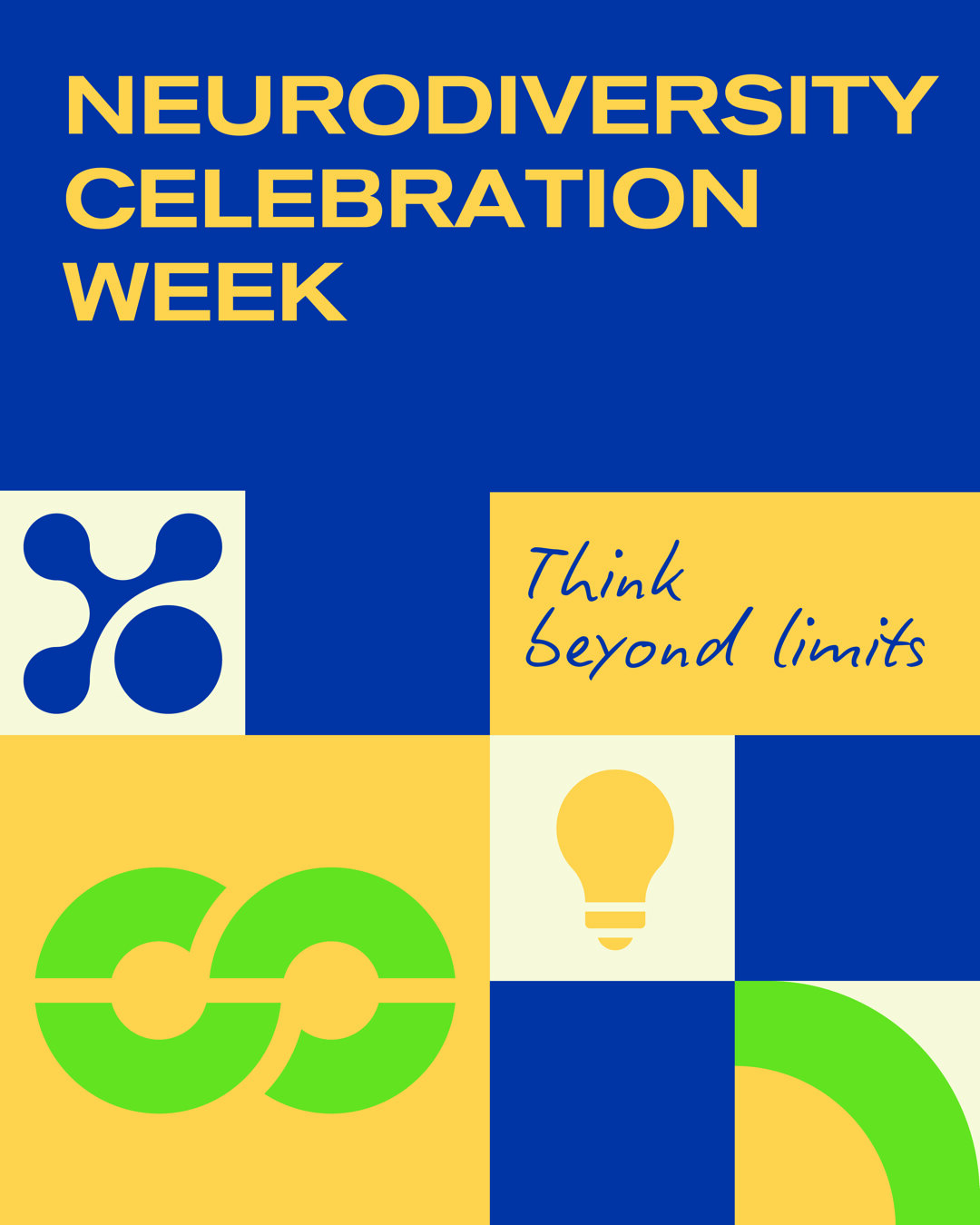 Northwestern Mutual Belonging Moments — Neurodiversity Celebration Week, 4:5 social post