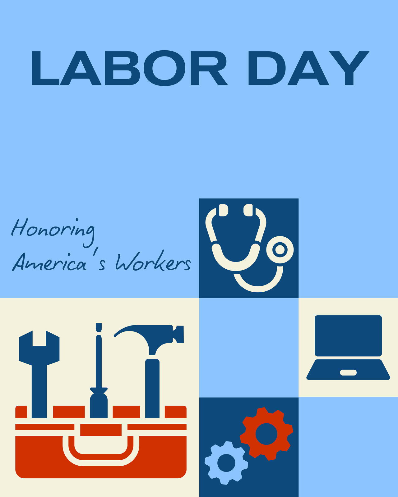 Northwestern Mutual Belonging Moments — Labor Day, 4:5 social post