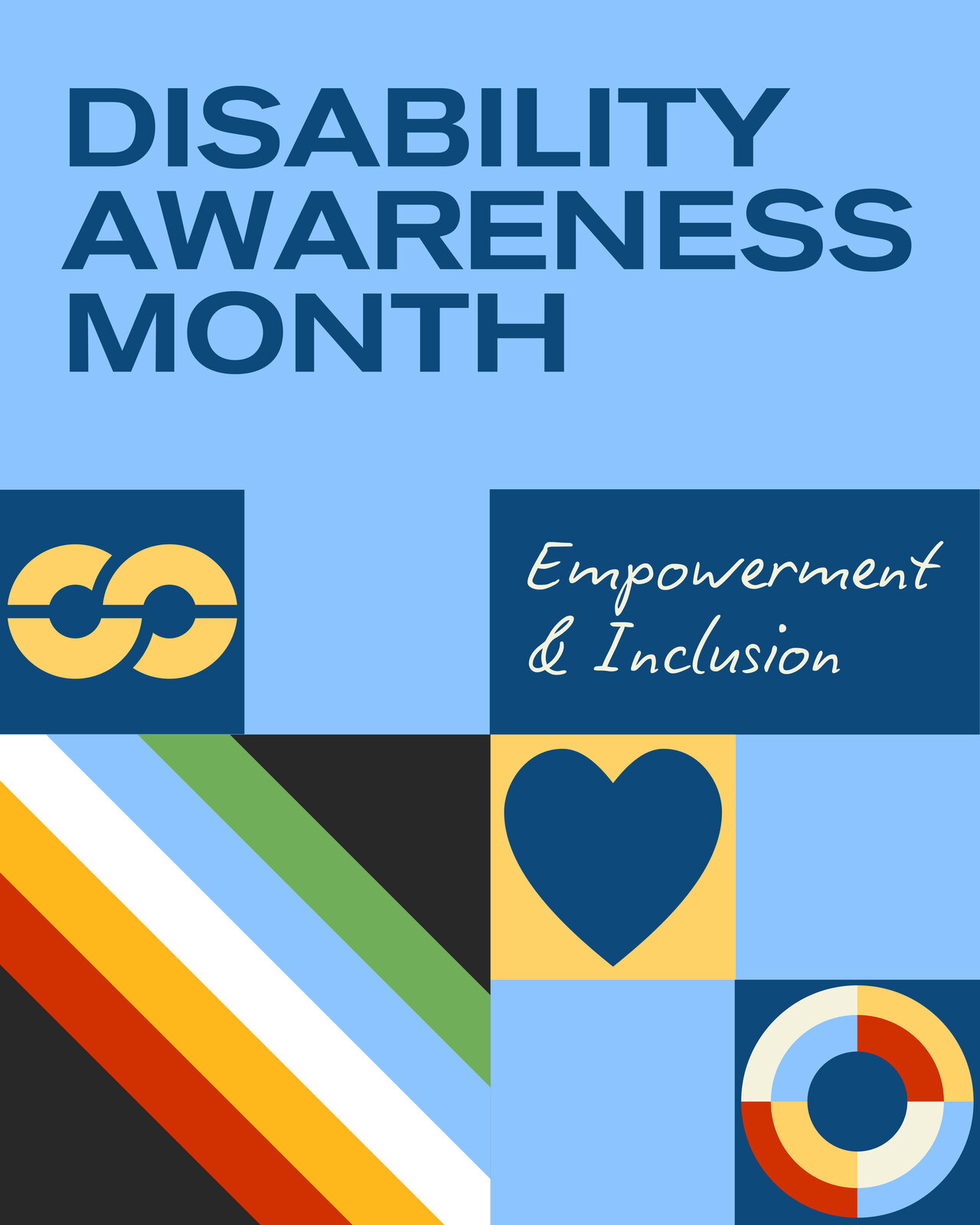 Northwestern Mutual Belonging Moments — Disability Awareness Month — Post 1, 4:5 social post