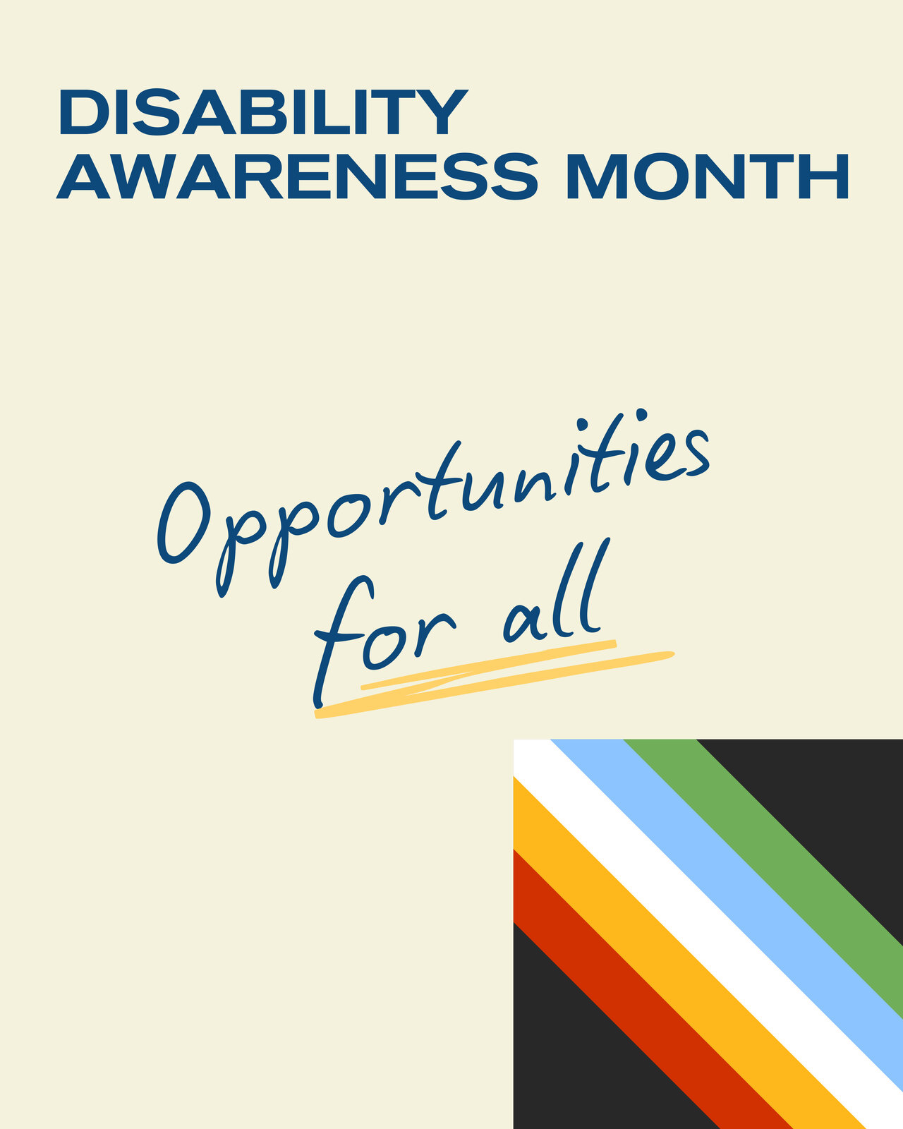 Northwestern Mutual Belonging Moments — Disability Awareness Month — Post 2, 4:5 social post