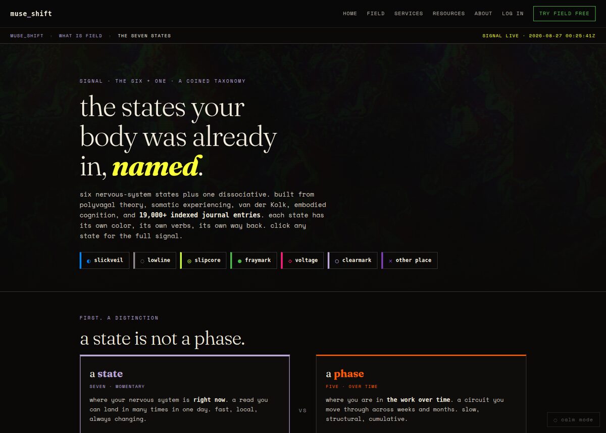 States — museshift.com/states